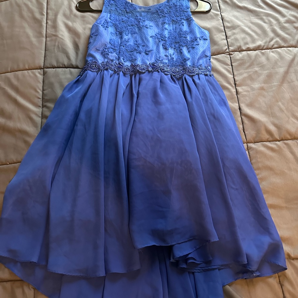 Nice dress for girl size 14 color blue